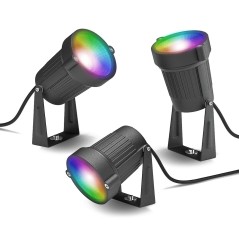 INNR Lighting Smart Outdoor Spot Light - 3-Pack OSL 130 C | Advanced, Versatile, Energy-Efficient